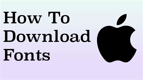 How to Download Fonts On Your Mac! 2015 YouTube