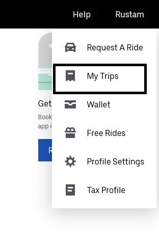 How to Download a Receipt from Uber Step by Step Guide