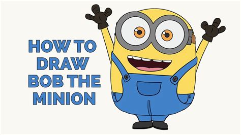 How to Draw A Bob Minion Easy Step by Step YouTube