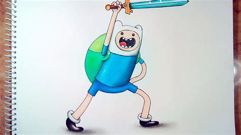 How to Draw Adventure Time Finn the Human YouTube