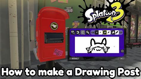 How to Draw Art Posts in Splatoon 3