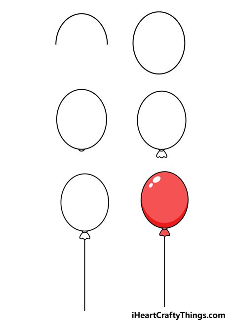 How to Draw Balloons Step by Step Gemma