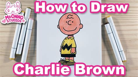How to Draw Charlie Brown Peanuts Character YouTube