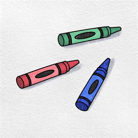 How to Draw Crayons HelloArtsy