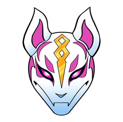 How to Draw Drift Mask from Fortnite Really Easy Drawing Tutorial