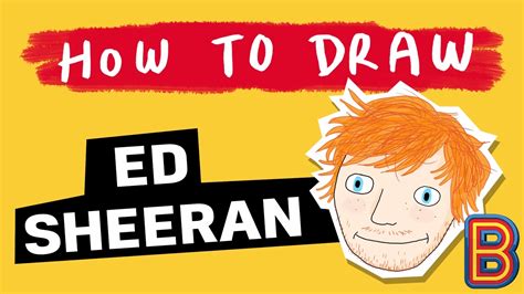 How to Draw Ed Sheeran YouTube