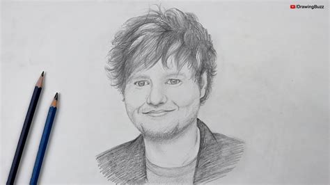 How to Draw Ed Sheeran step by step Drawing Buzz YouTube