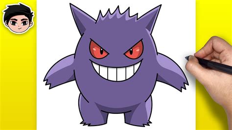 How to Draw Gengar from Pokemon Draw with Richie