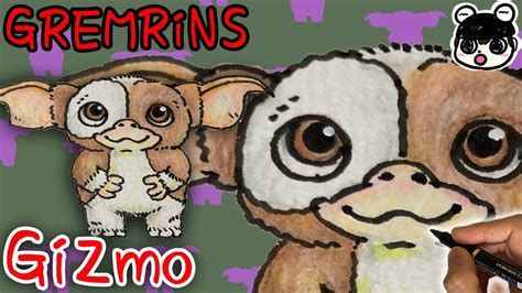 How to Draw Gizmo Gremlins YouTube