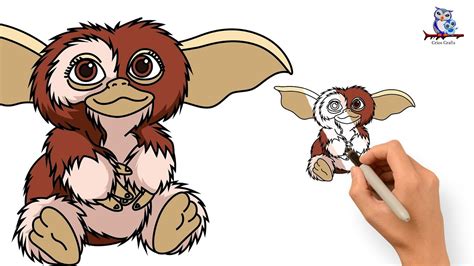 How to Draw Gizmo Mogwai Gremlins Art Tutorial YouTube