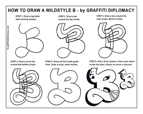 How to Draw Graffiti Letters Step by Step Easy for Beginners/Kids