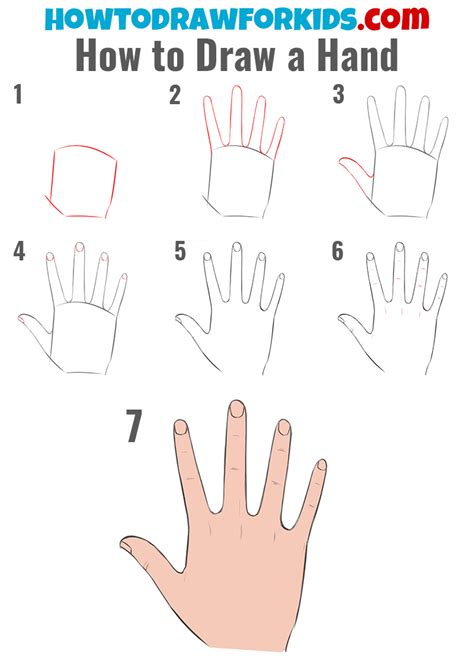 How to Draw Hand with easy ways #shorts #ytshorts