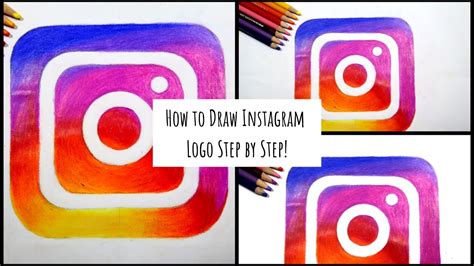 How to Draw Instagram Logo Step by Step! OddMix Swamini Kulkarni 