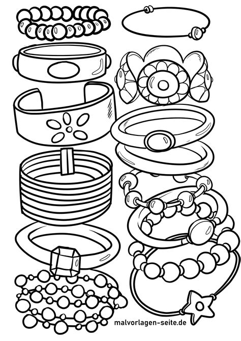 How to Draw Jewelry Coloring Page Coloring Sky