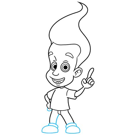 How to Draw Jimmy Neutron Really Easy Drawing Tutorial