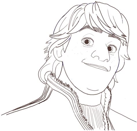 How to Draw Kristoff from Frozen Step by Step Drawing Tutorial How to