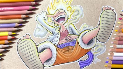 How to Draw Luffy Gear 5 - ( One Piece ) Sun God Nika