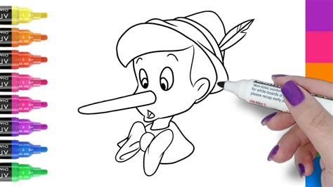 How to Draw Pinocchio Step by Step by Laor Arts YouTube