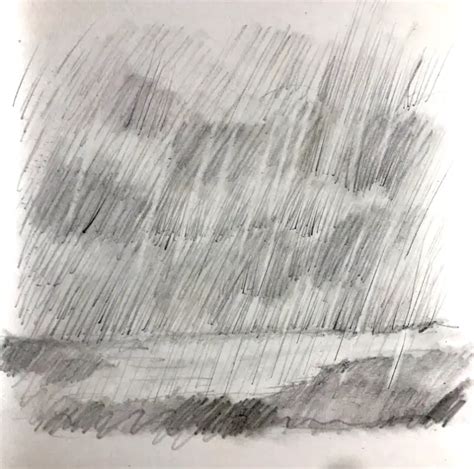 How to Draw Rain Improve Drawing