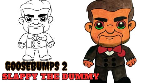 How to Draw Slappy from Goosebumps Full Tutorial YouTube