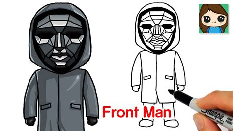How to Draw Squid Game Front Man