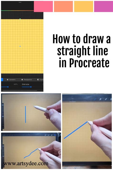 How to Draw Straight Lines in Procreate Quickline Tutorial for