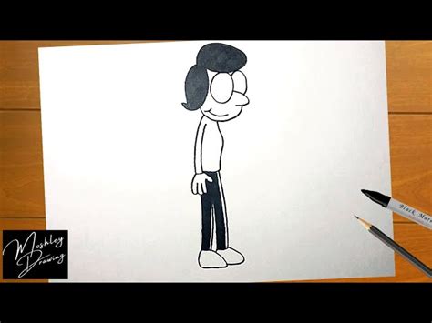 How to Draw Susan Heffley from Diary of a Wimpy Kid - YouTube