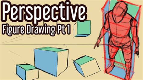 How to Draw The Figure in Perspective Pt 1 Drawing Lesson 6⚡ YouTube