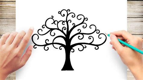 How to Draw Tree of Life YouTube