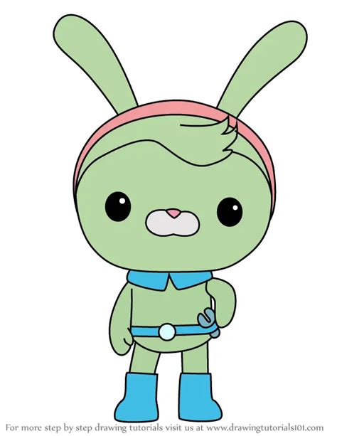 How to Draw Tweak, The Octonauts