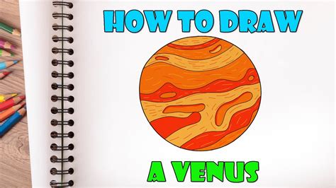 How to Draw Venus Step by Step YouTube