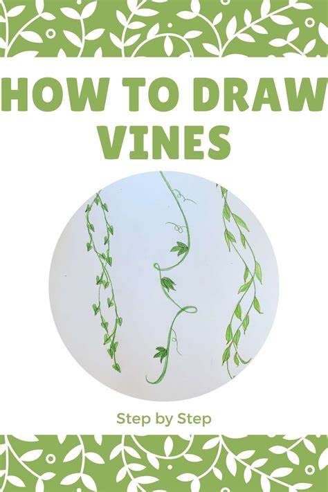 How to Draw Vine Borders - YouTube