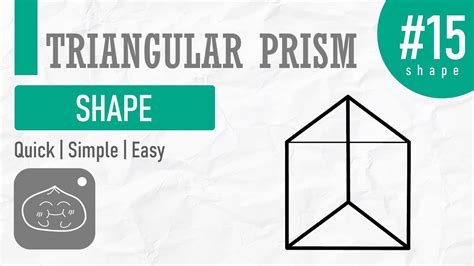 How to Draw a 3D Triangle Prism Easy YouTube