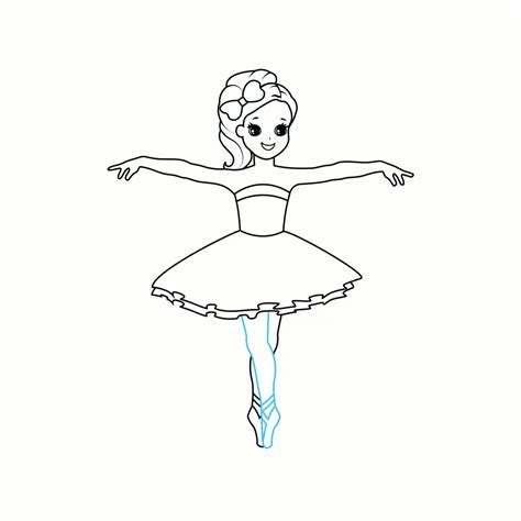 How to Draw a Ballerina Really Easy Drawing Tutorial