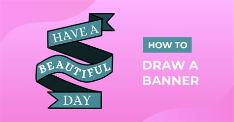 How to Draw a Banner Design School