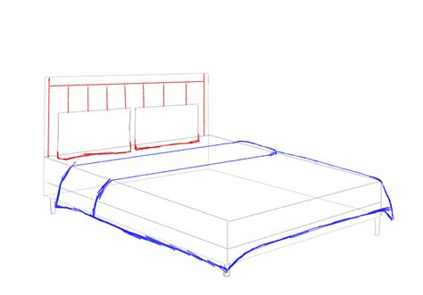 How to Draw a Bed Design School