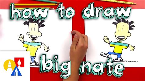 How to Draw a Big Nate Cartoon Animation YouTube
