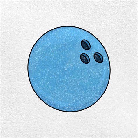 How to Draw a Bowling Ball Easy Drawing Tutorial For Kids