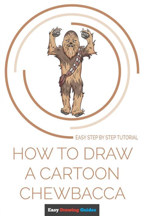 How to Draw a Cartoon Chewbacca Really Easy Drawing Tutorial