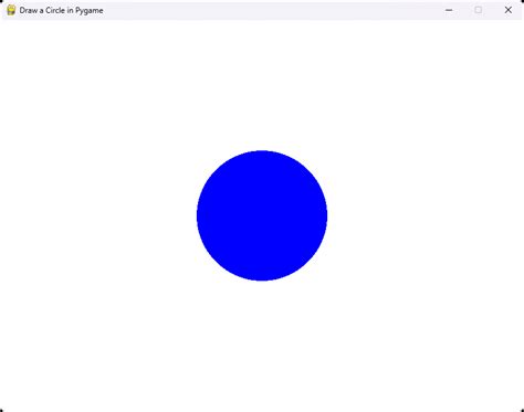 How to Draw a Circle in Pygame Delft Stack