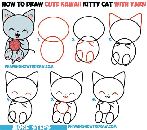 How to Draw a Cute Cat Easy Drawing Tutorial For Kids