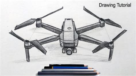 How to Draw a Drone step by stepEasy Drawing Tutorial YouTube