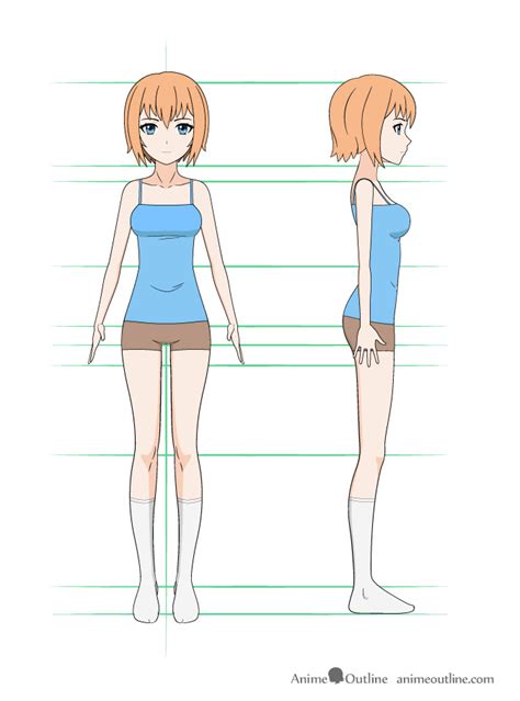 How to Draw a Female Body Side View Blumer Sevours57
