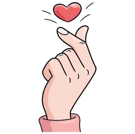 How to Draw a Finger Heart Really Easy Drawing Tutorial