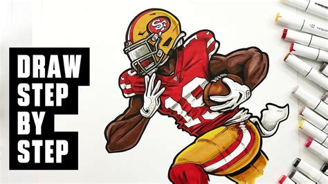 How to Draw a Football Player