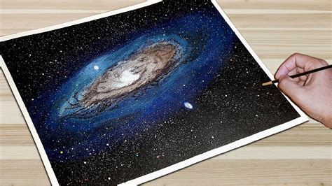 How to Draw a Galaxy Easy Step by Step YouTube