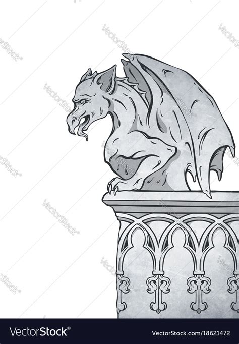 How to Draw a Gargoyle Bringing Gothic Architecture to Life