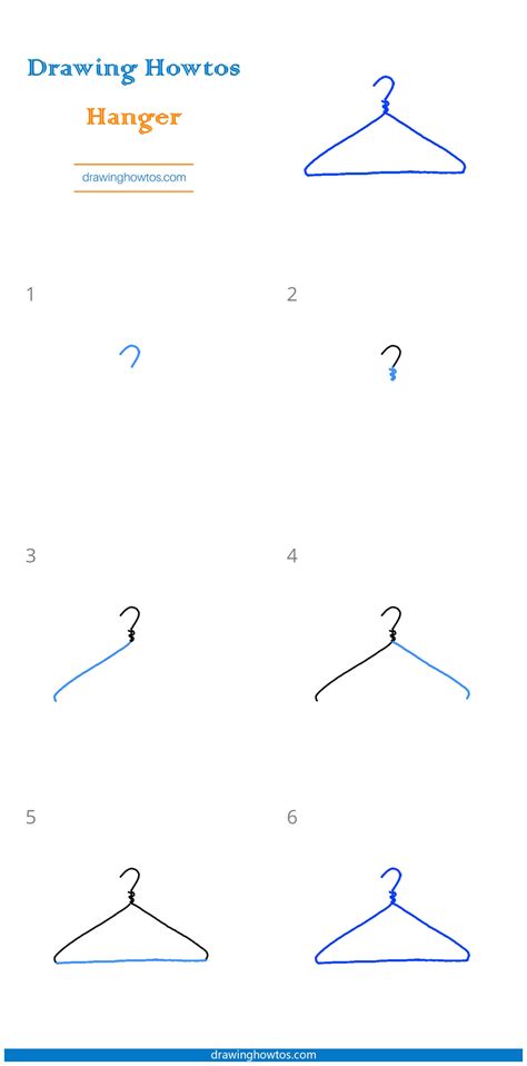 How to Draw a Hanger Step by Step Easy Drawing Guides Drawing Howtos