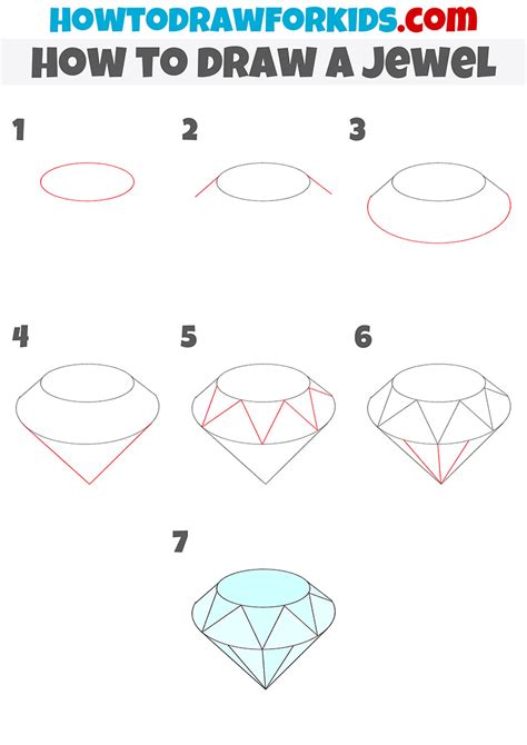 How to Draw a Jewel Easy Drawing Tutorial For Kids