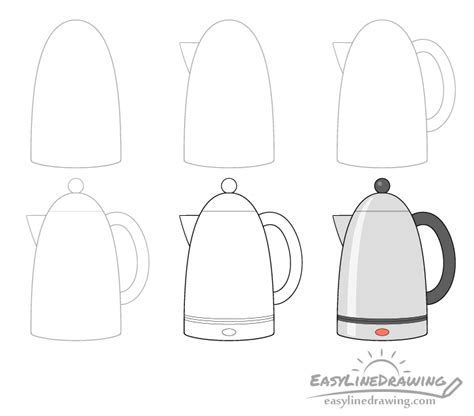 How to Draw a Kettle